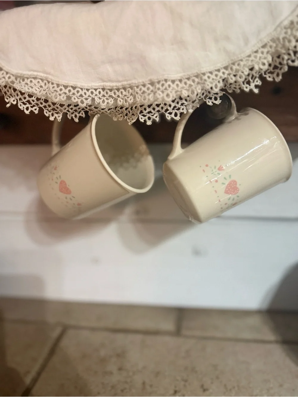 Corelle mugs in forever yours print